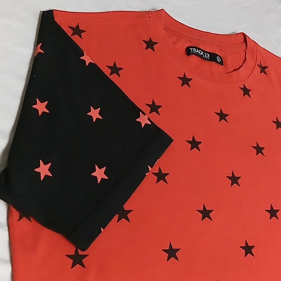 Track 23..Tee Shirt..Sz.L..Red&Black - Picture 3 of 5